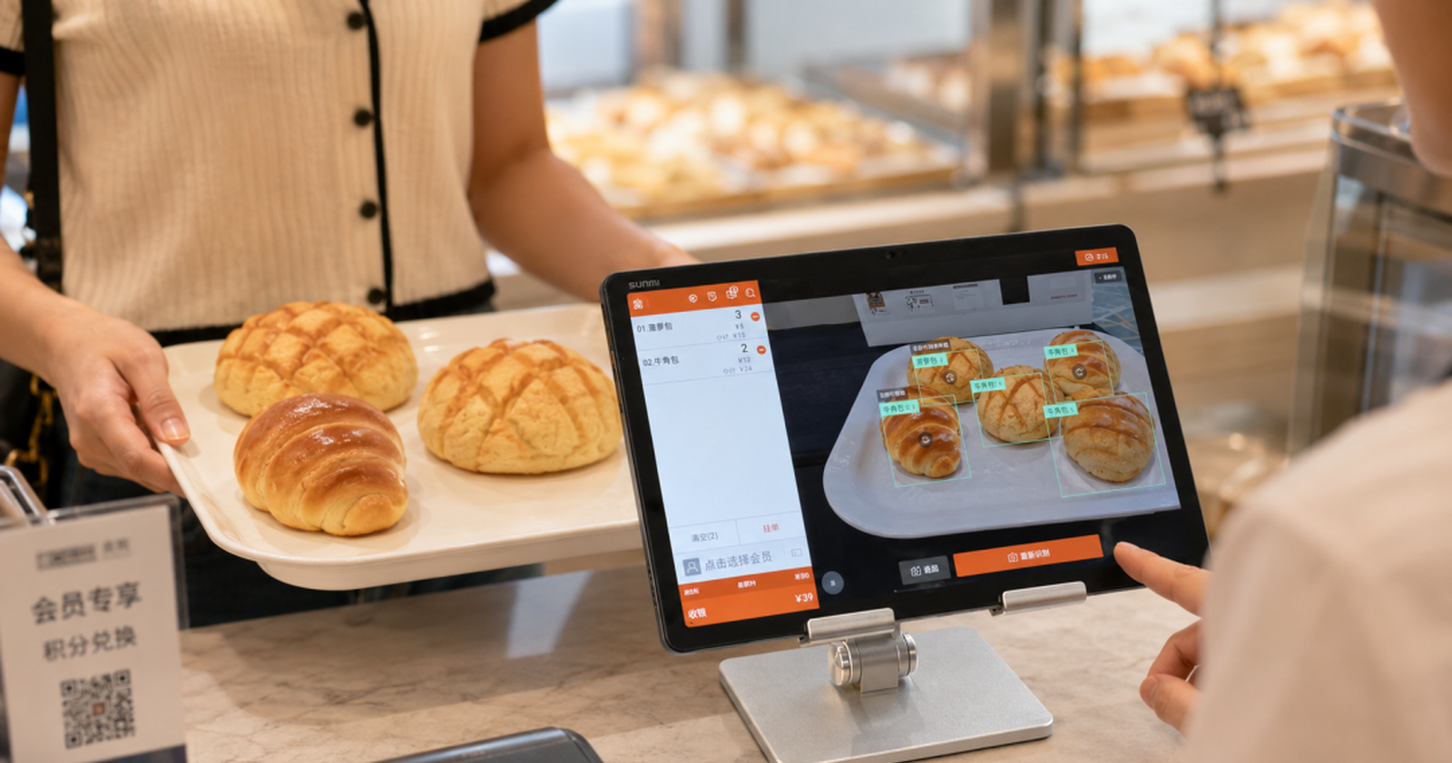 KimPos Baking AI Cashier Tablet Case