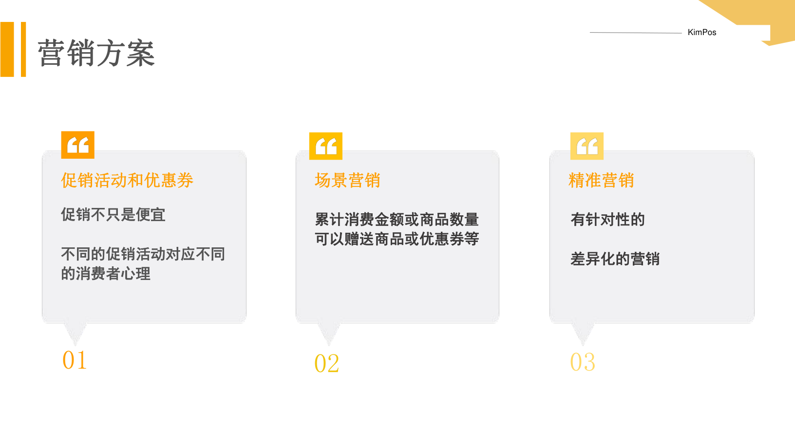 Overview of KimPos pet marketing solutions